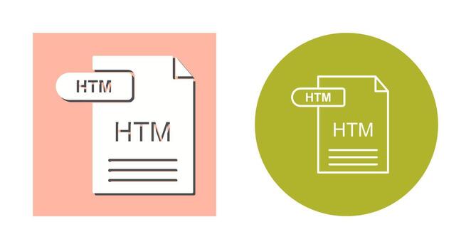 HTM Vector Icon