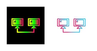 Connected Systems Vector Icon