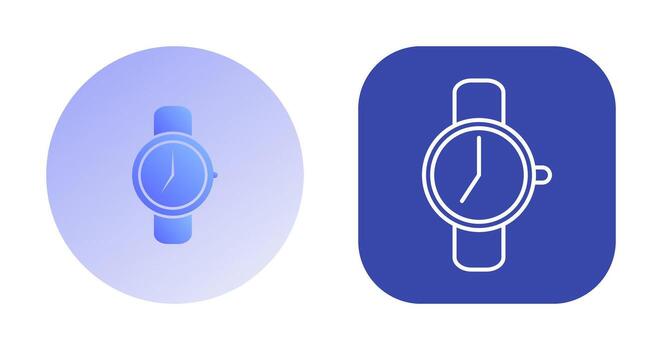 reloj, vector, icono vector