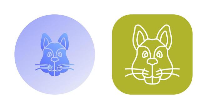 icono de vector de ardilla