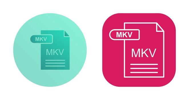 MKV Vector Icon