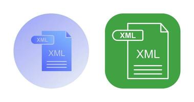 XML Vector Icon
