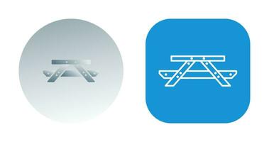Picnic of Table Vector Icon