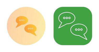 Conversation Bubbles Vector Icon