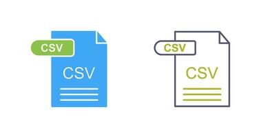 CSV Vector Icon