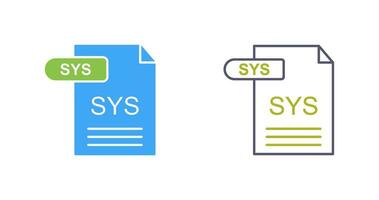 SYS Vector Icon