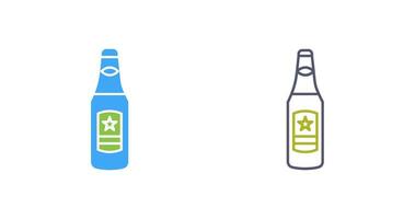 Beer Bottle Vector Icon