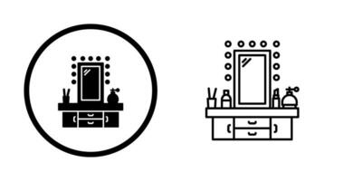 Dressing Table Vector Icon