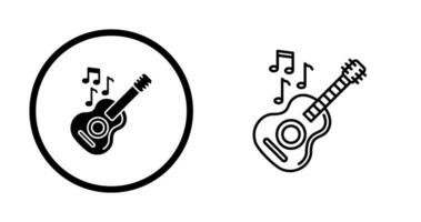 icono de vector de guitarra