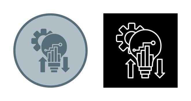 icono de vector de análisis