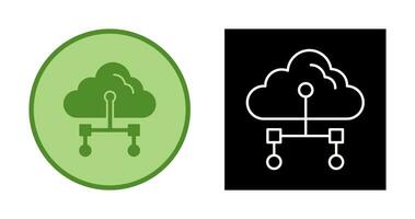 Internet Cloud Vector Icon