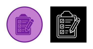 Checklist Vector Icon