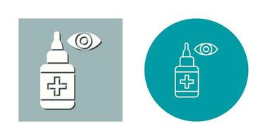 Eye Drop Vector Icon