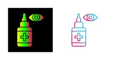 Eye Drop Vector Icon