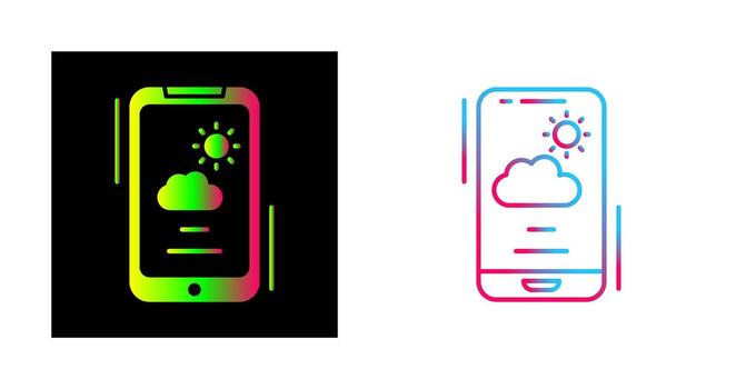 icono de vector de nube