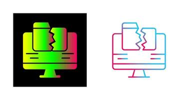 Data Loss Vector Icon