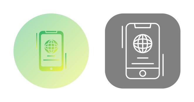 icono de vector de navegador