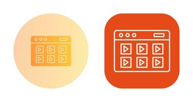 Online Course Vector Icon