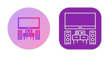 Home Theater Vector Icon