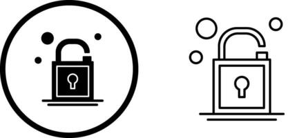 Open Lock Vector Icon