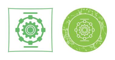 Automated Process Vector Icon