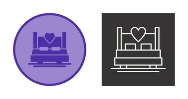 Double Bed Vector Icon