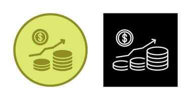 Money Growth Vector Icon