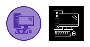 Computer Vector Icon