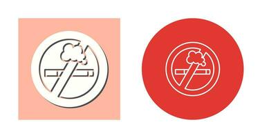 No Smoking Vector Icon