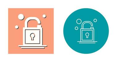 Open Lock Vector Icon