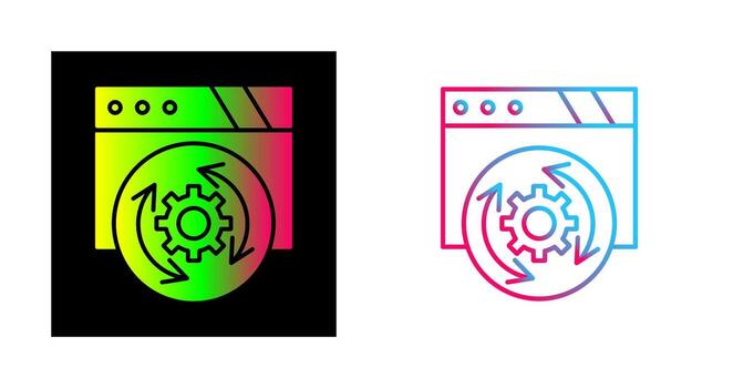 actualizar icono de vector