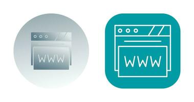 Web Browser Vector Icon
