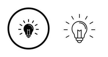 Light Bulb Vector Icon