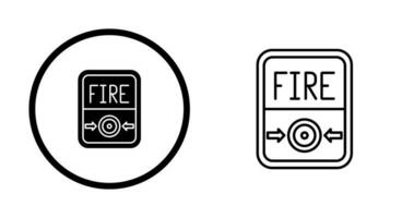 Fire Button Vector Icon