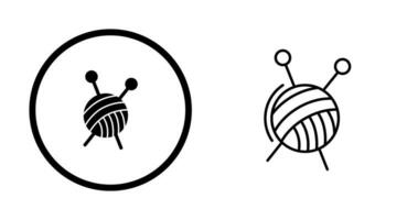 Knitting Vector Icon