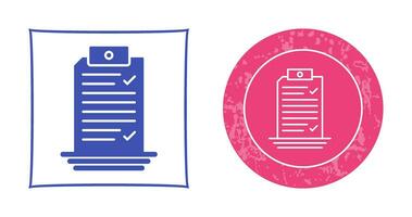 Check List Vector Icon