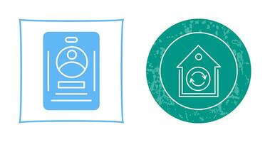 Office Card Vector Icon