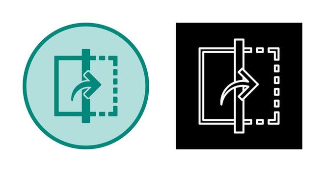 Reflect Vector Icon