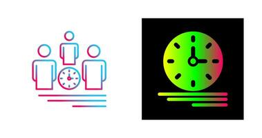 Team Management Vector Icon