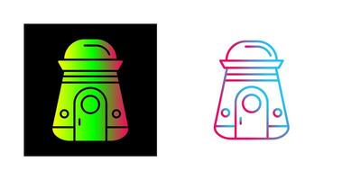 Space Capsule Vector Icon