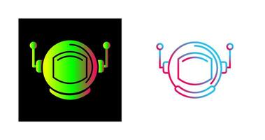 Astronaut Helmate Vector Icon