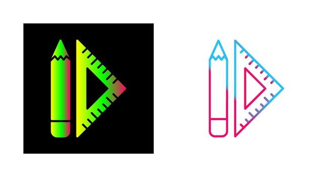 establecer icono de vector cuadrado