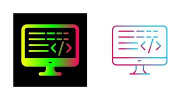 Coding Vector Icon