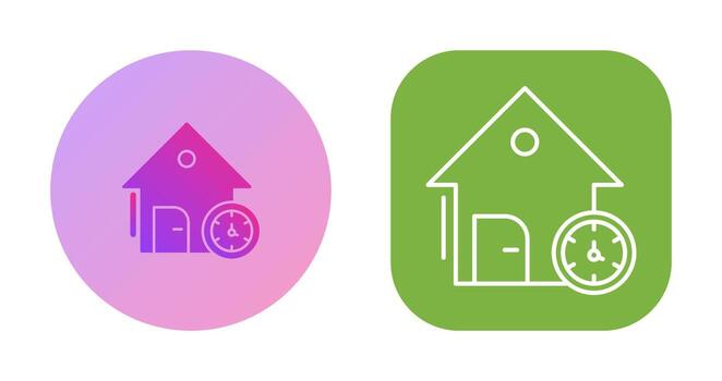 icono de vector de tiempo