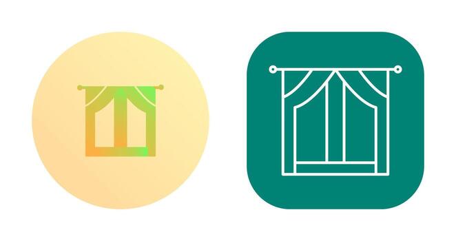 icono de vector de ventana