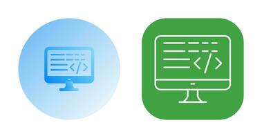 Coding Vector Icon