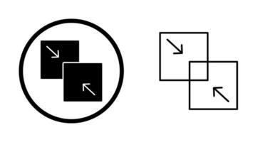 combinar icono de vector