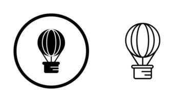 Hot Air Balloon Vector Icon