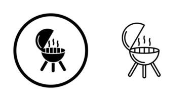 icono de vector de barbacoa