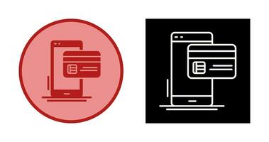 Cashless Payment Vector Icon